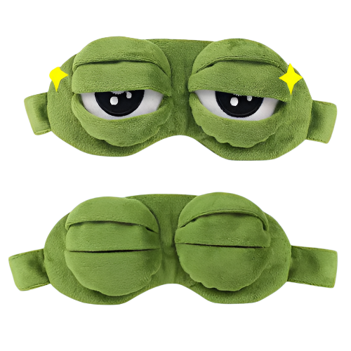 Relatable Pepe Eye Mask